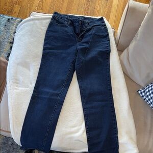 Talbots Dark Indigo Straight-Leg Jeans